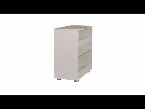 Waschbeckenunterschrank Ruben Weiß 60 x 62.5 cm livinity®