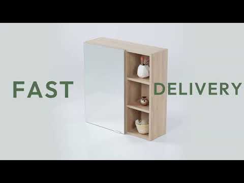 Badmöbel-Set Senyo Weiß 5 Teile livinity®